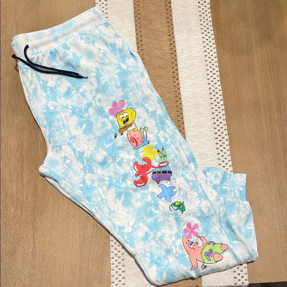 SpongeBob SquarePants Light Blue Lounge Pants